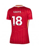 Liverpool Cody Gakpo #18 Hjemmedrakt Dame 2024-25 Korte ermer